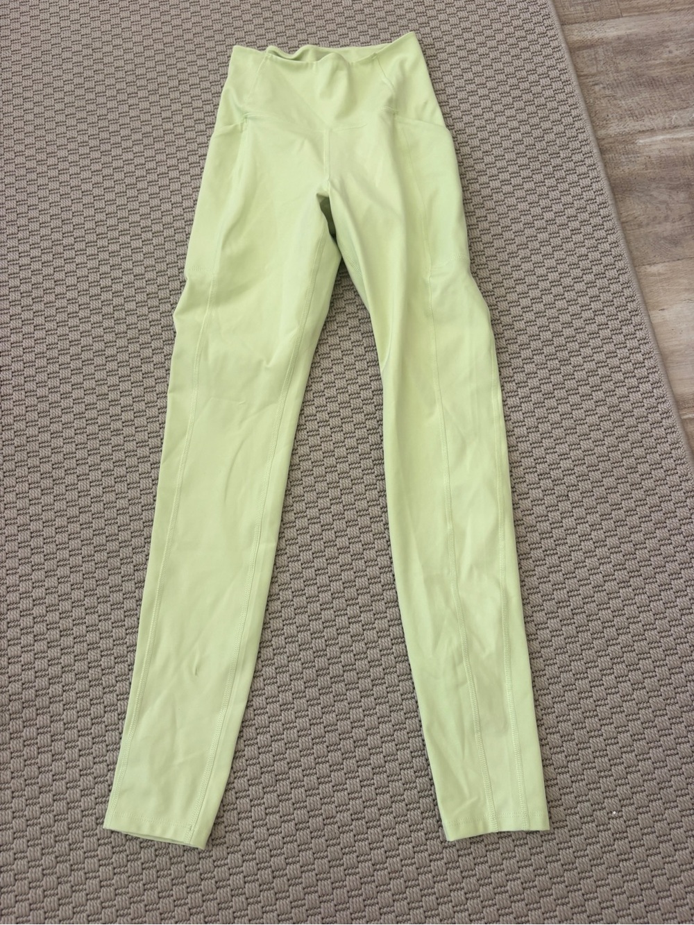 girlfriend collective Lime Green High-Rise Active Leggings